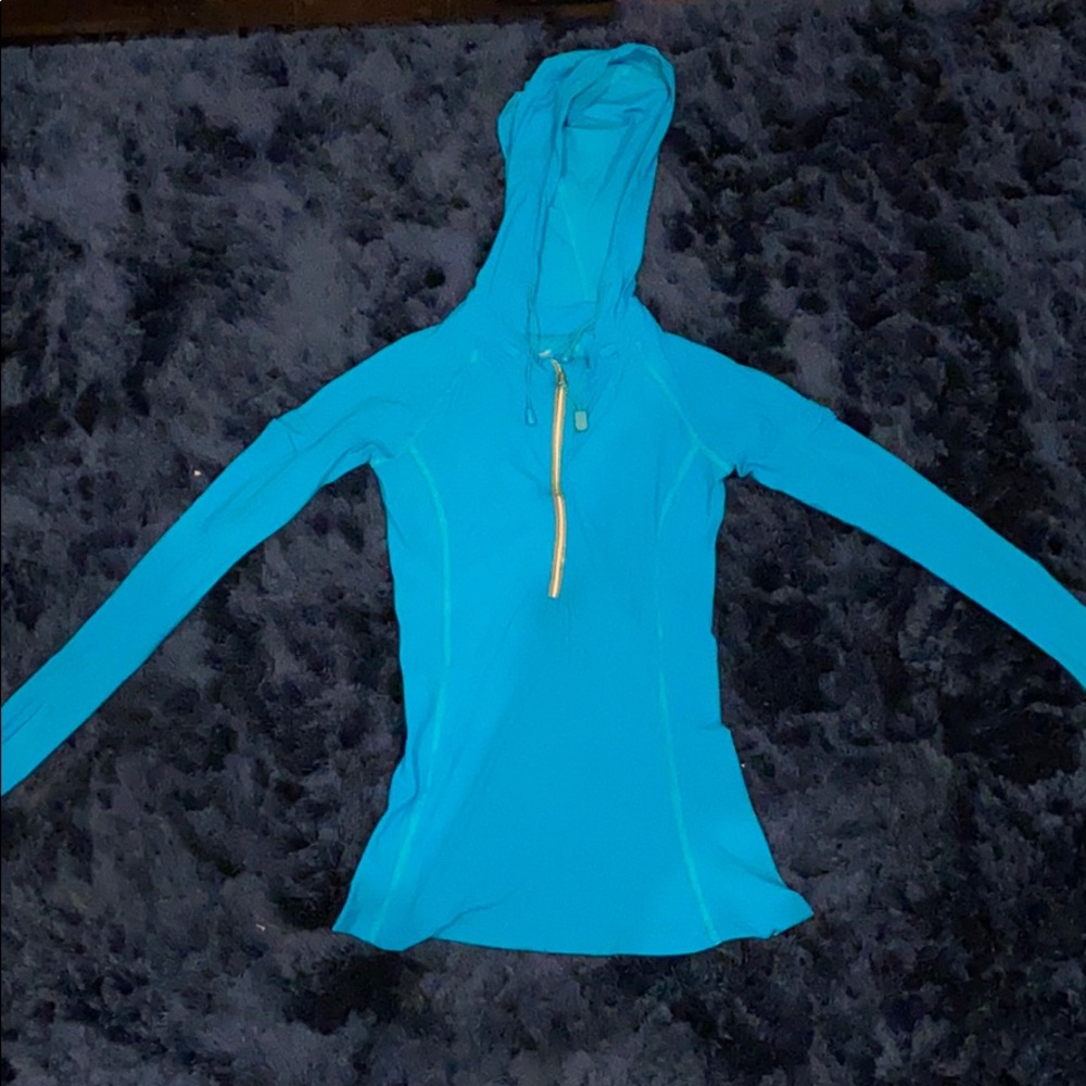 Graced by Grit blue athletic jacket